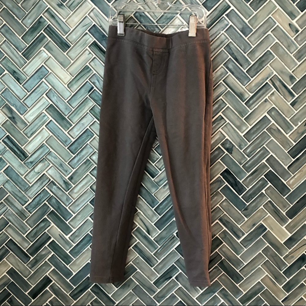 Girls Cynthia Rowley Gray Knit Skinny Jeggings 5/6